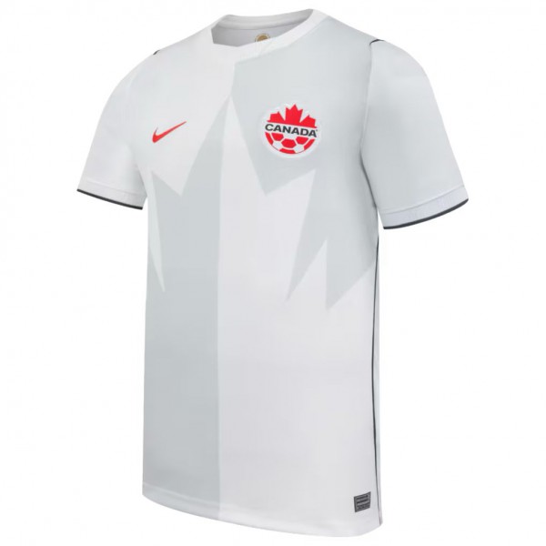 Youth White Canada Soccer 2026 Home Stadium Replica Jersey