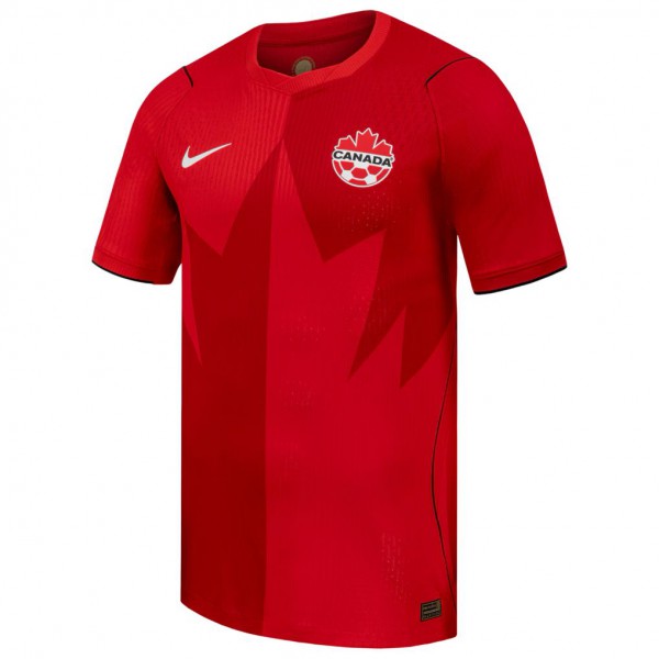 Men's Red Canada Soccer 2026 Home Match Replica Jersey