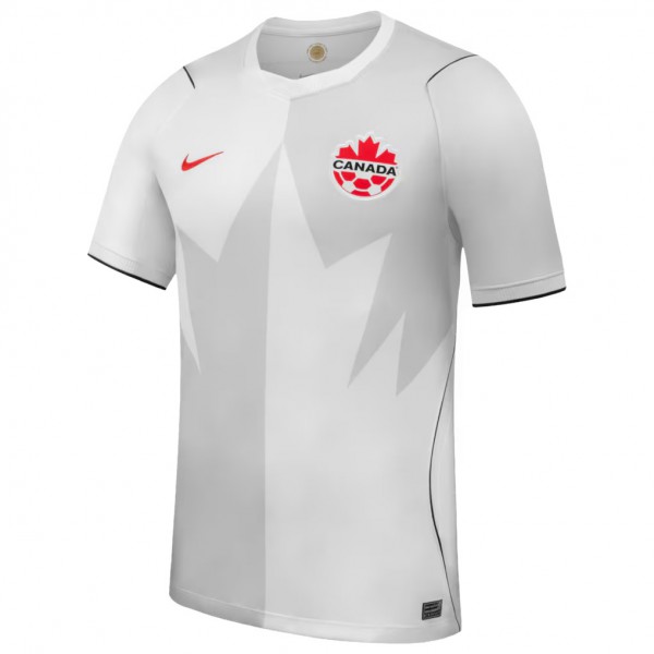 Men's White Canada Soccer 2026 Home Stadium Replica Jersey