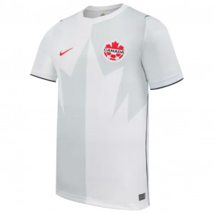 Youth White Canada Soccer 2026 Home Stadium Replica Jersey