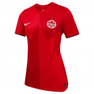 Women's Red Canada Soccer 2026 Home Stadium Replica Jersey